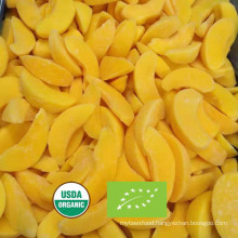 Nop EU Organic IQF Frozen Fruits Peach Halves, Dices, Slice From China